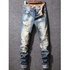Vintage Style Ripped...
